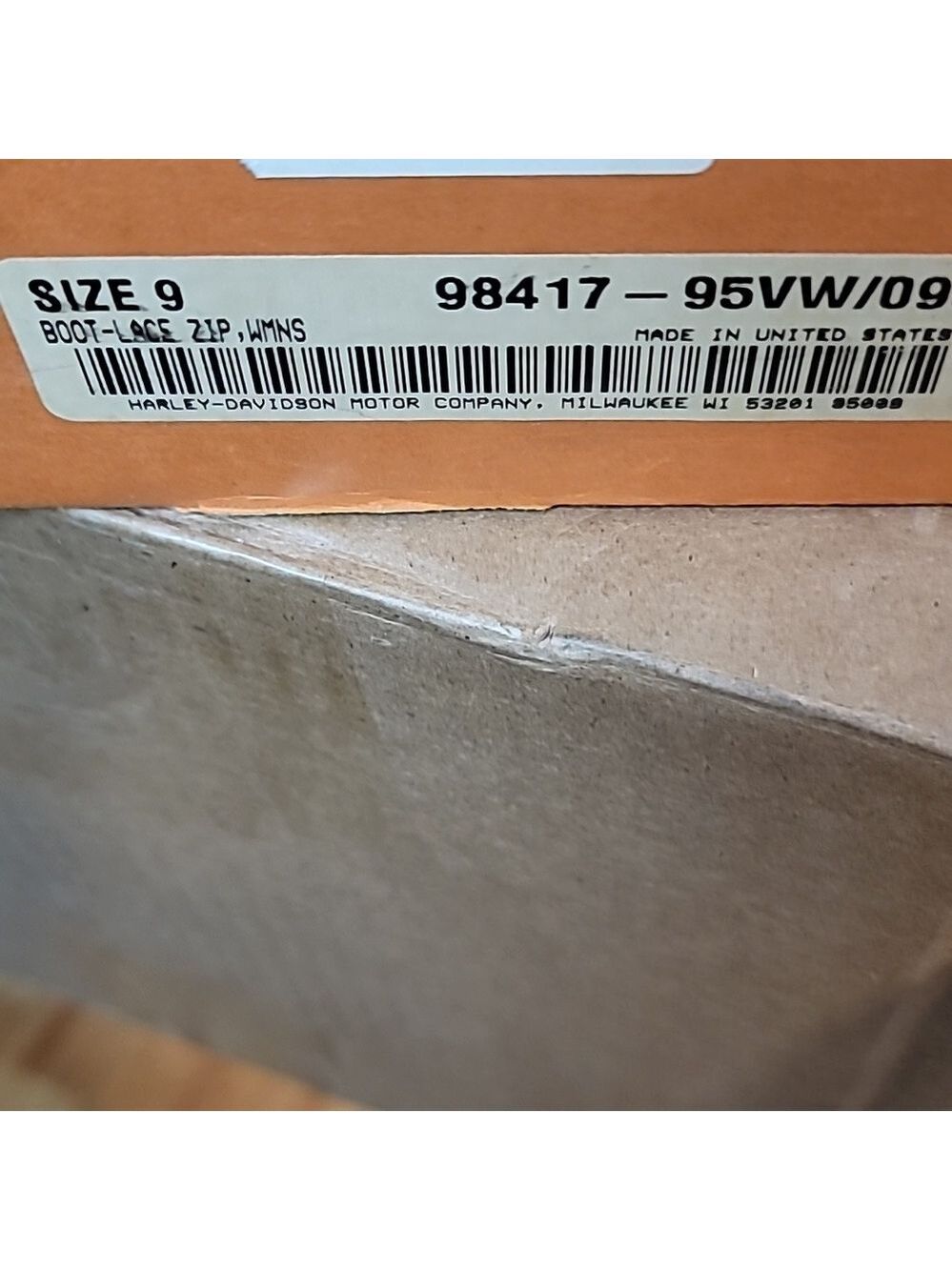 Harley davidson leather riding boots new Women's 9 - Picture 11 of 11